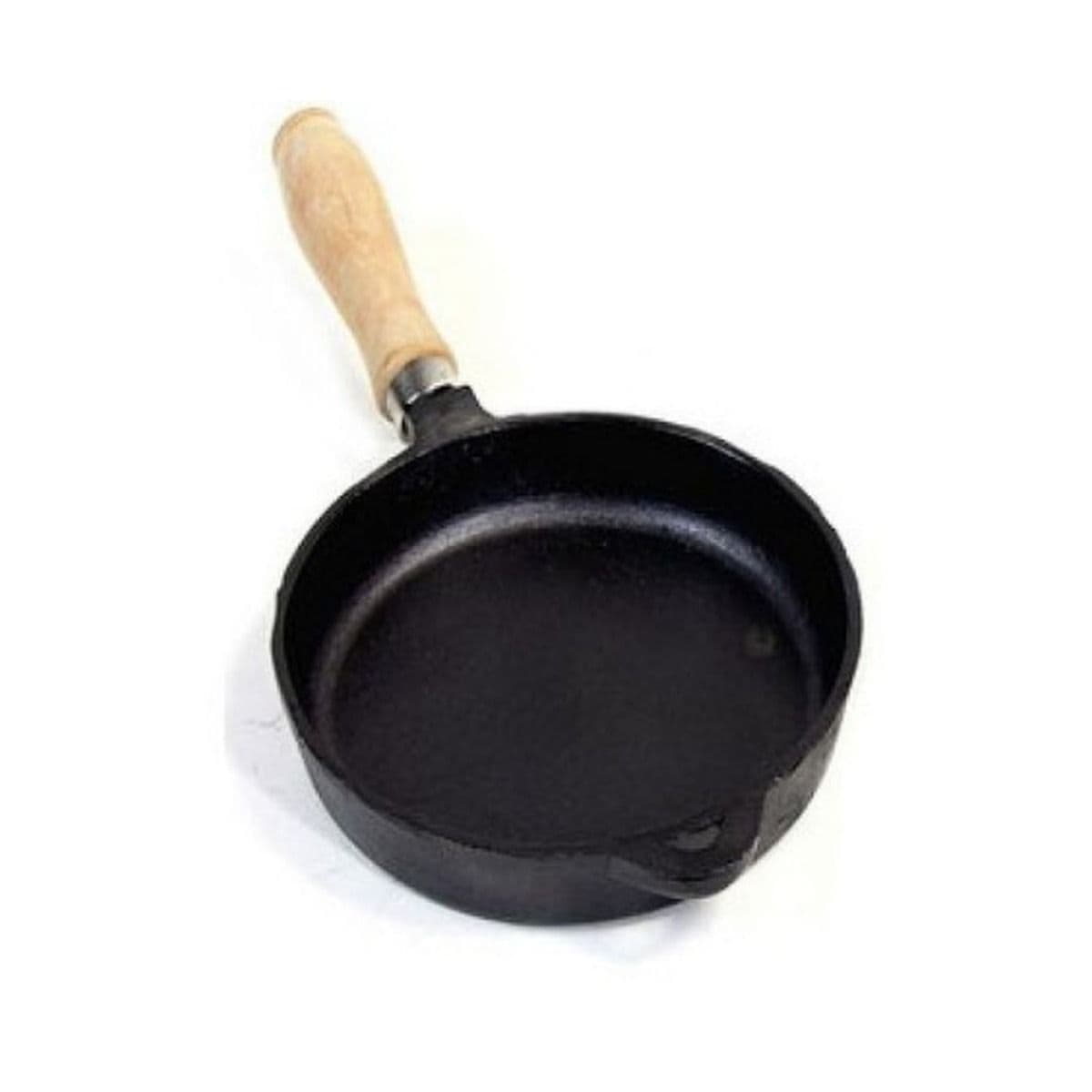 Provoletera 16 cm individual hierro mango madera