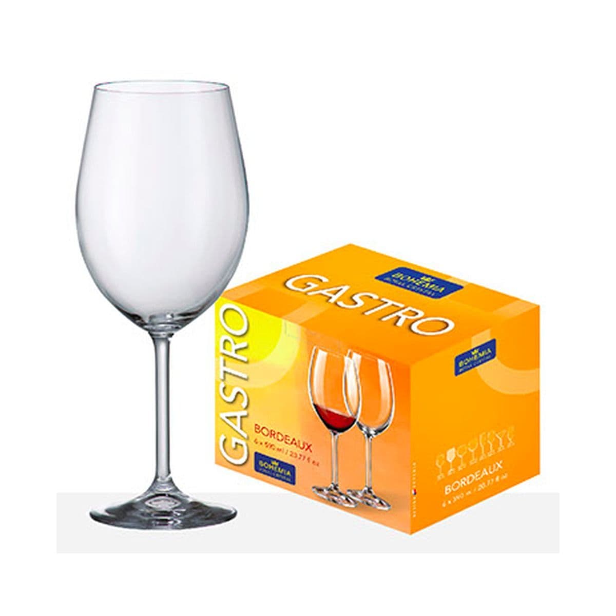 Copa vino Cristal 590 Bohemia gastro