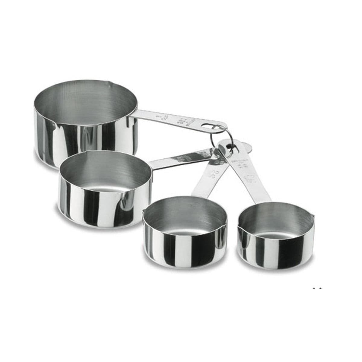 JUEGO DE MEDIDAS DE TAZAS ACERO INOXIDABLE