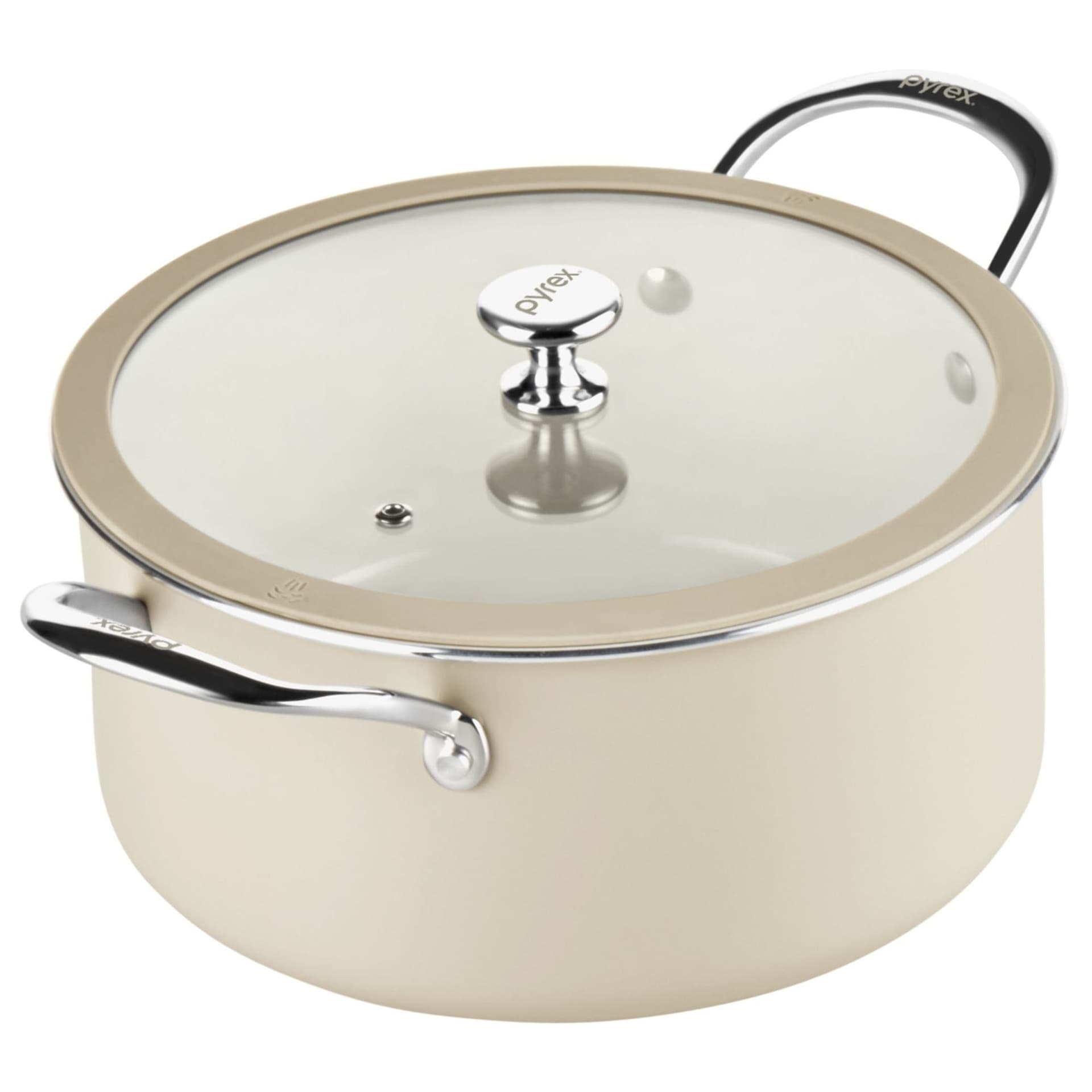 Olla 24 cm Pyrex antiadherente