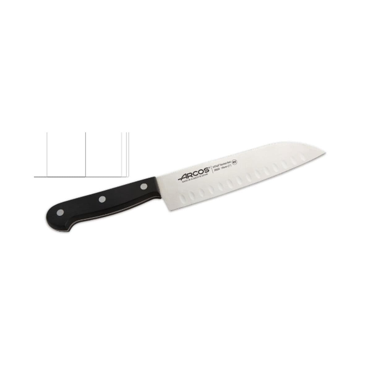Cuchillo Santoku universal Arcos