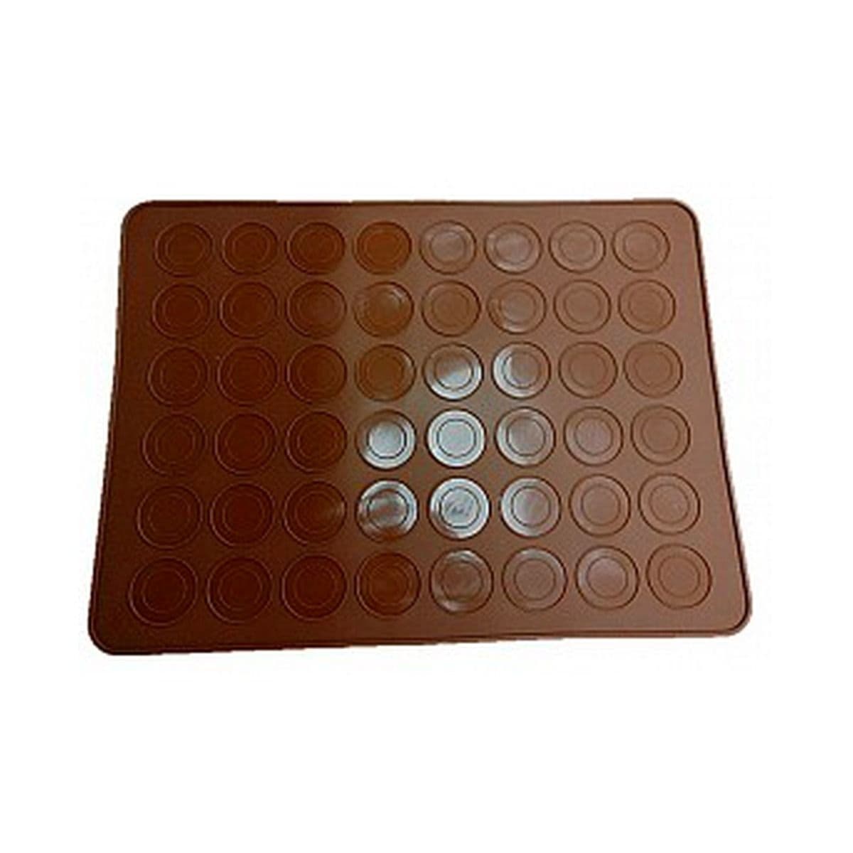 Placa para macarrons 28x38 marrón