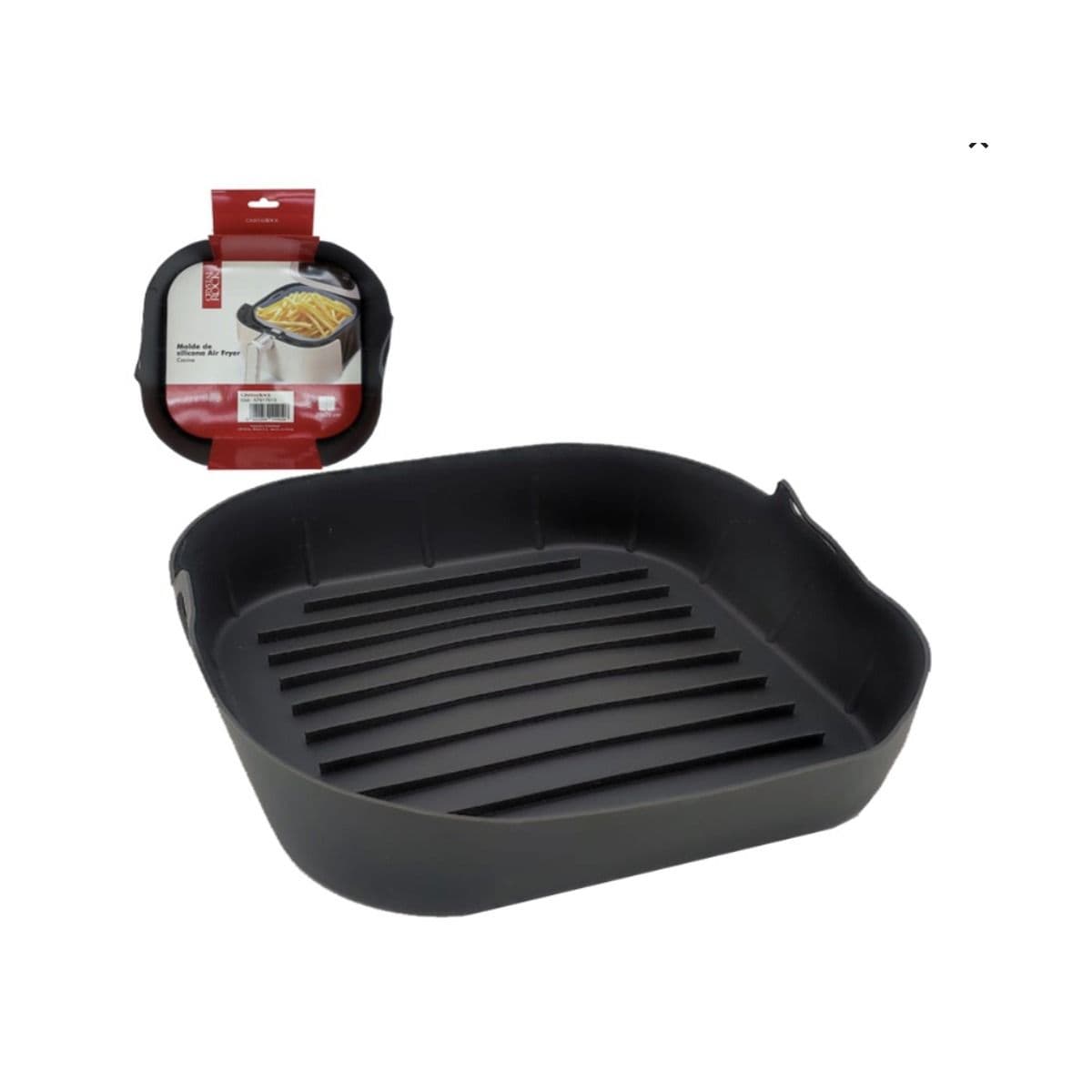 Molde cuadrado silicona Air Fryer