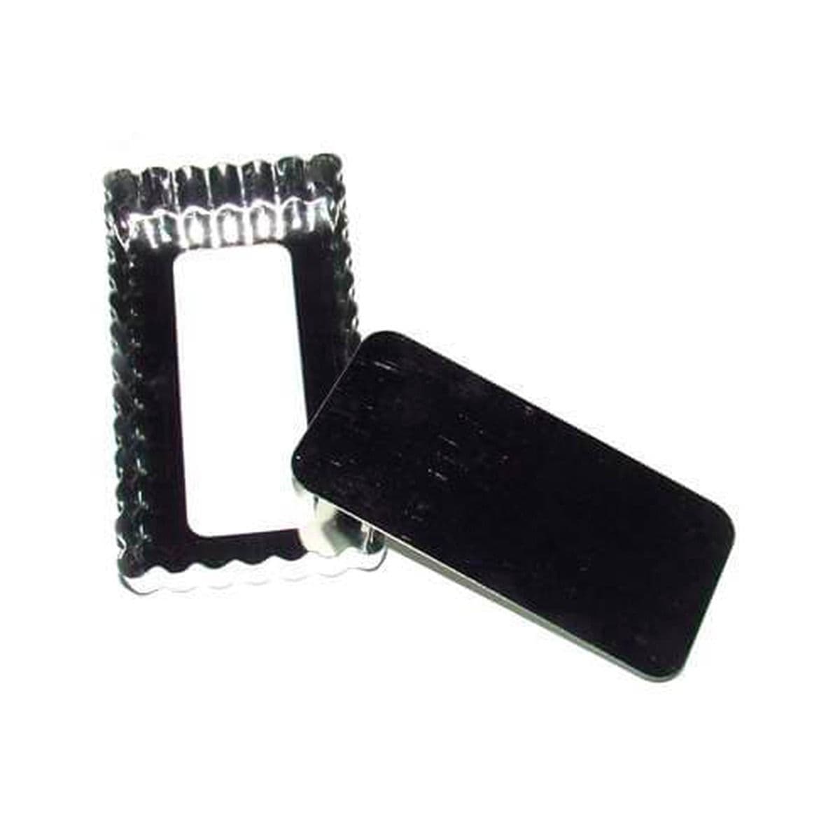 Molde tarta rectangular 30x20 rizada