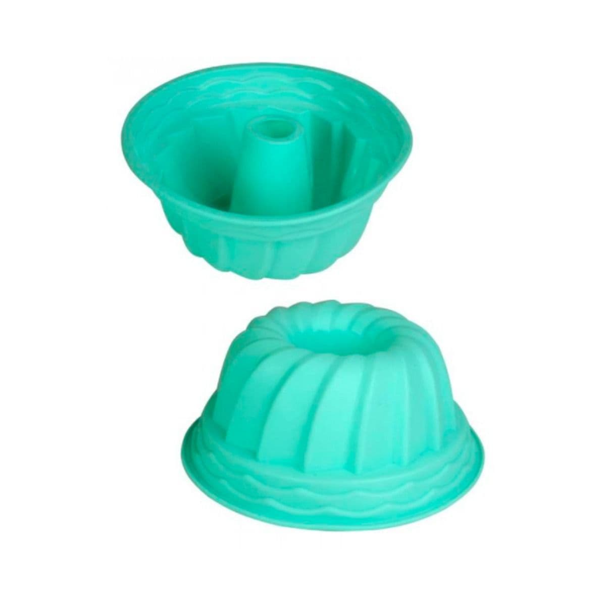Molde flan grande silicona