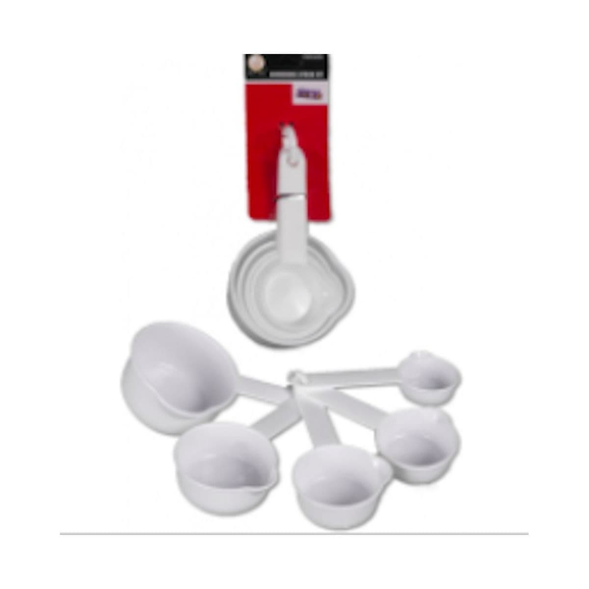 JUEGO DE MEDIDAS DE TAZAS PLASTICAS