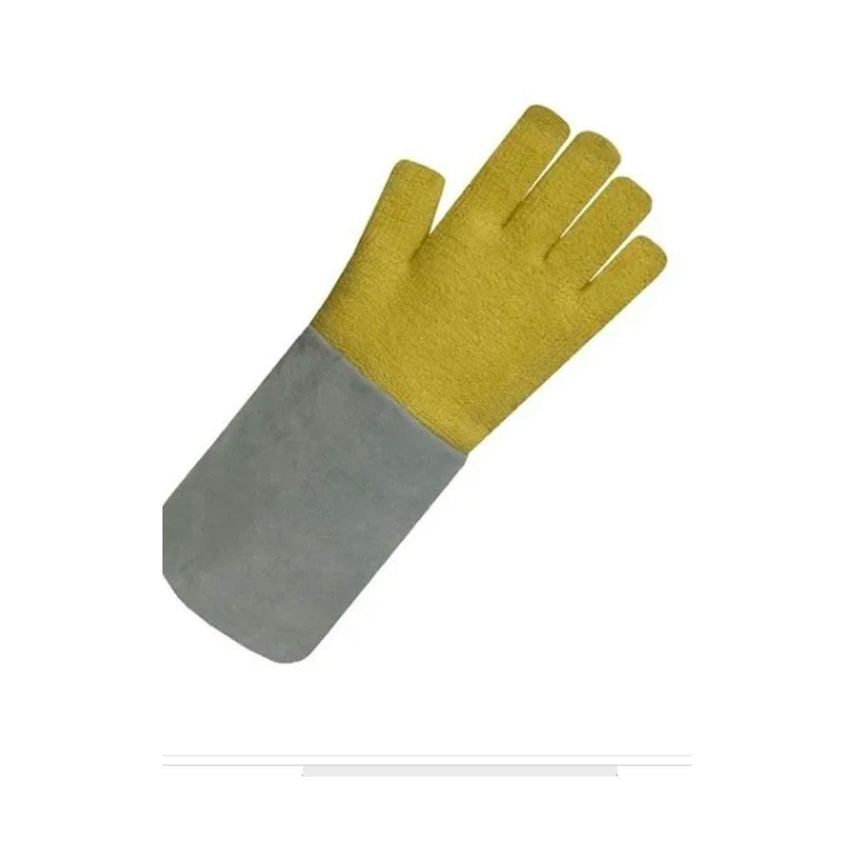 Guante kevlar con puño cuero