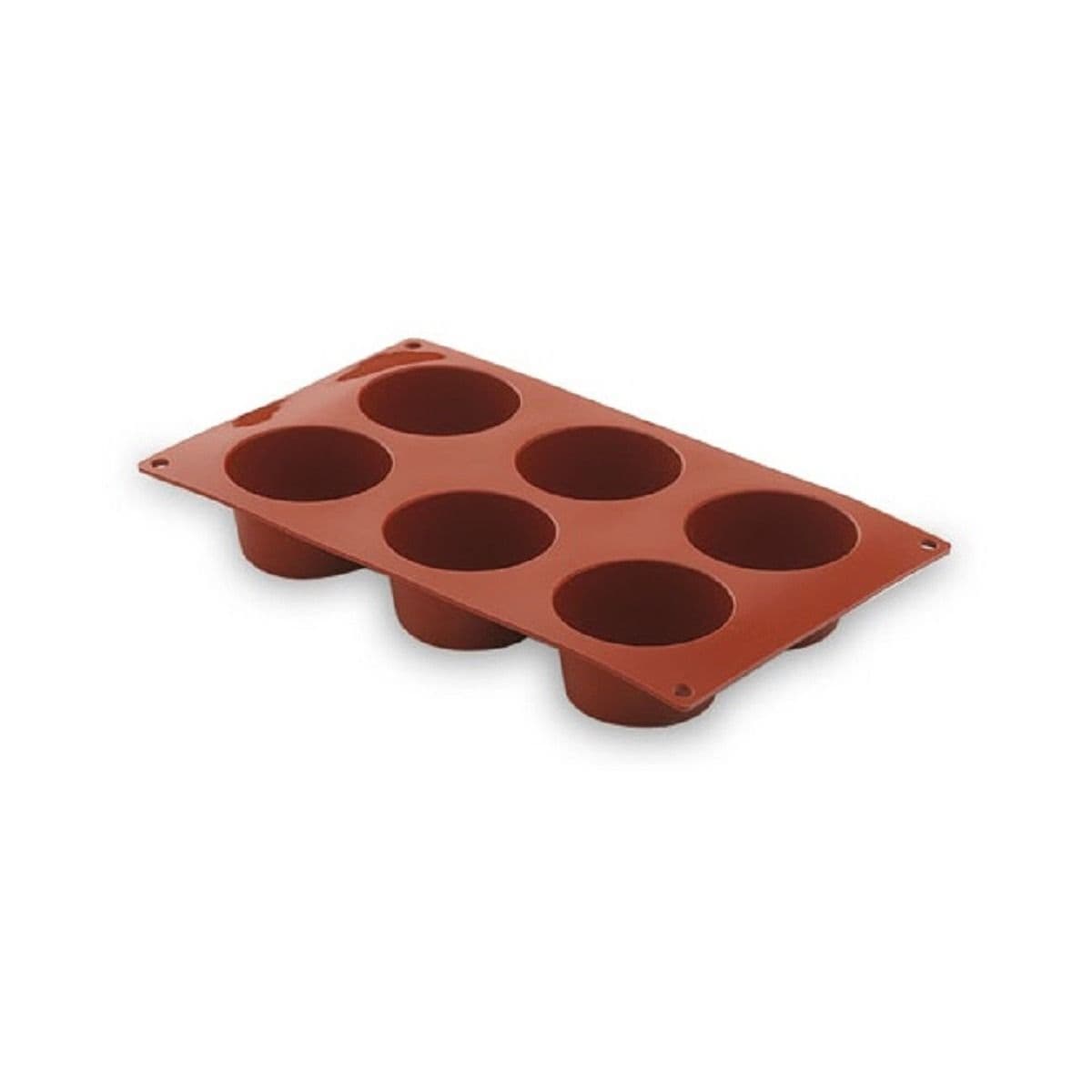 Molde muffin  silicona x 6