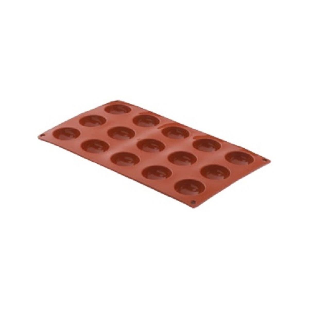 Molde mini esfera   silicona x 15  italiano