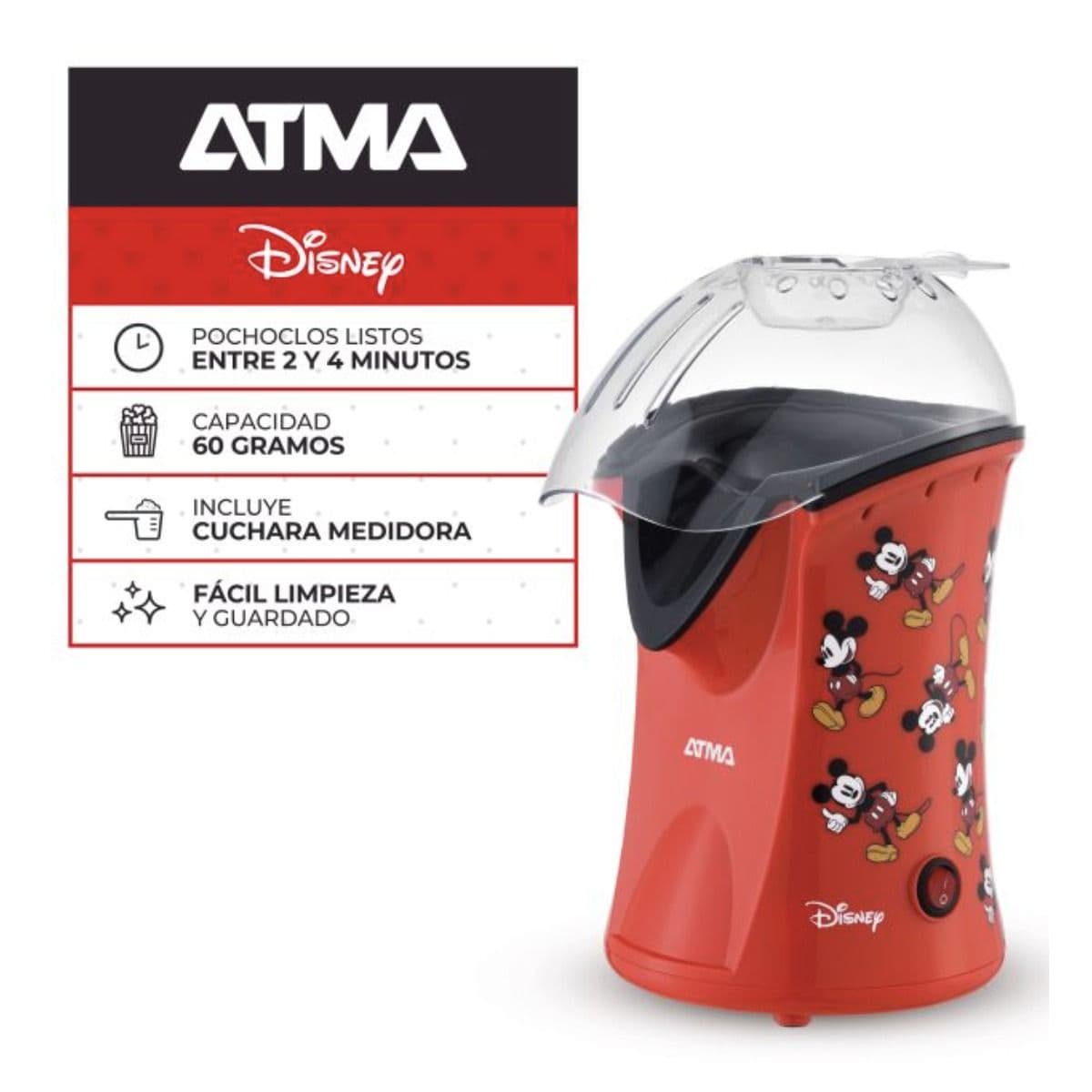 Pochoclera Mickey atma