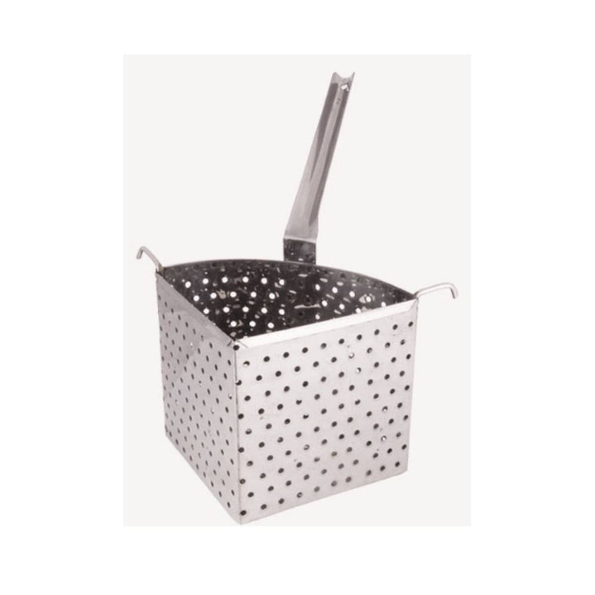 Canasto triangular acero inoxidable 36