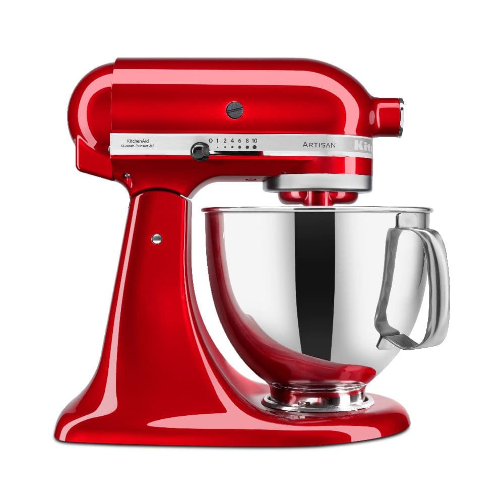 Batidora Kitchenaid Artisan Plus rojo manzana