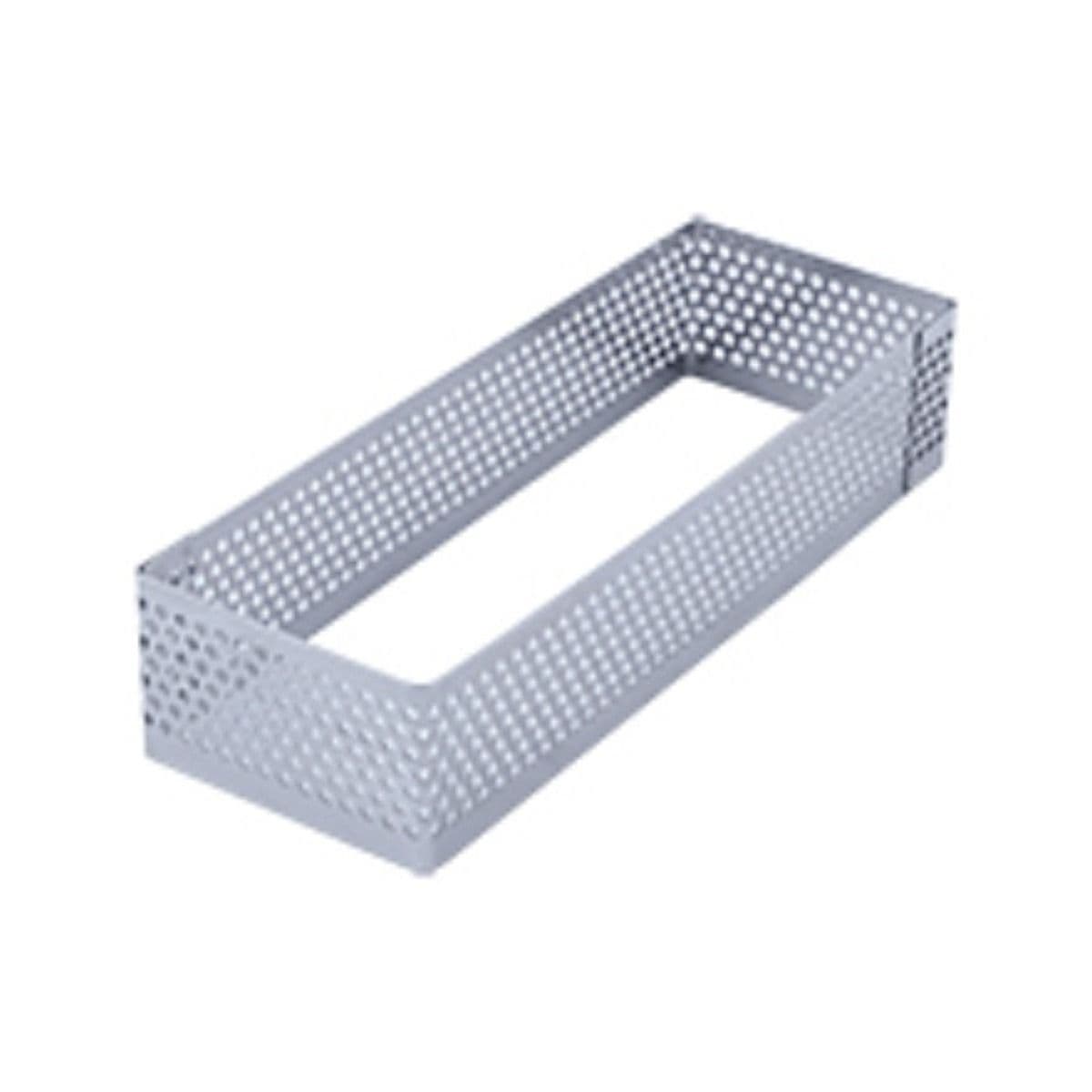 Cintura rectangular perforada de 20 x 2 de alto
