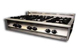 ANAFE 6 HORNALLAS C/ PLANCHA BIFERA Y BASE