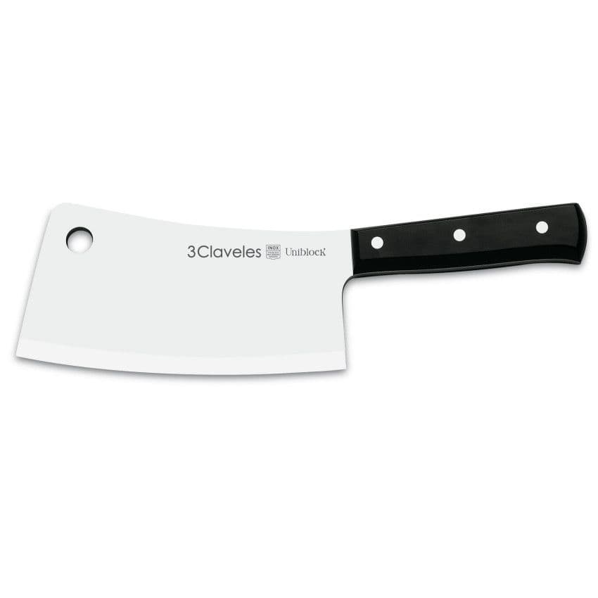 Cuchillo Proflex negro 3 claveles cocinero 20 cm