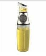 Aceitero Vinagrero de vidrio con bomba