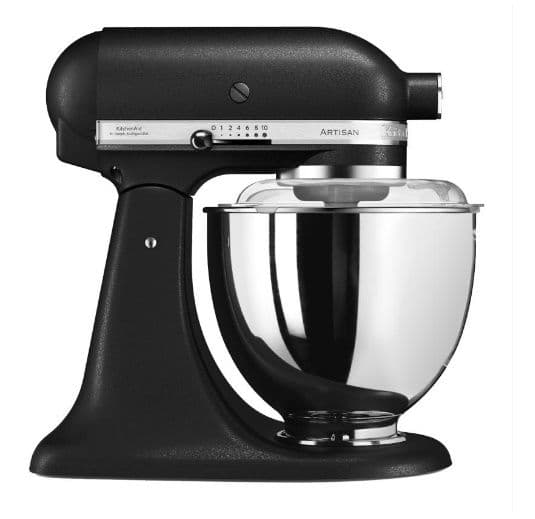 Batidora Kitchenaid Artisan negra opaca