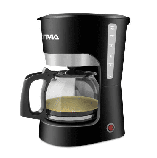 Cafetera electrica Atma 8143 blanca o negra
