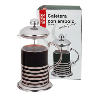Cafetera de prensa 600 cc