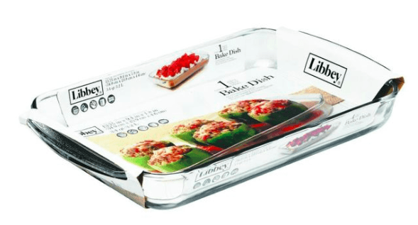 Fuente rectangular Libbey 2,5 litros