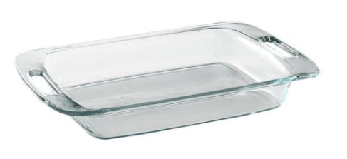 Fuente Pyrex rectangular 1,9 litros