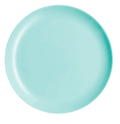Plato playo Diwali ligth turquesa