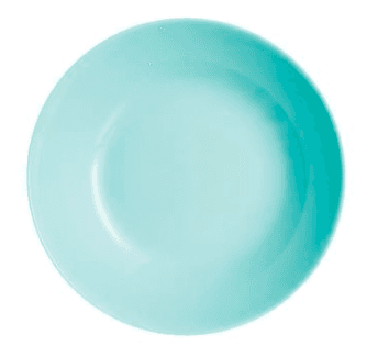 Plato Hondo Diwali ligth turquesa