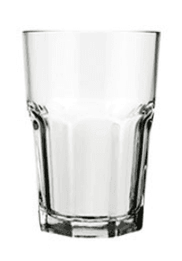 Vaso bristol agua
