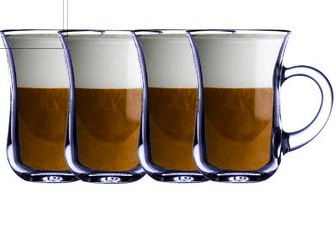 Jarrita de cafe x 4 unidades