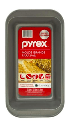 Budin antiadherente 27,5 cm pyrex