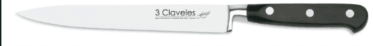 Cuchillo 3 claveles forge fileteador 18 cm