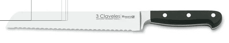 Cuchillo 3 claveles panero bavaria 20 cm