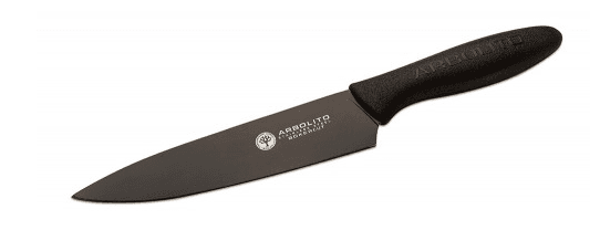 Cuchillo cocinero negro arbolito