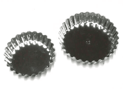 Tarteletas rizadas redondas