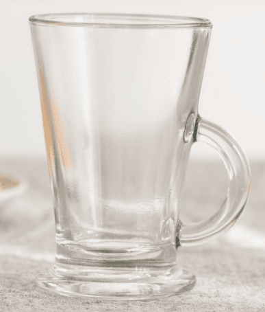 Copa capuchino cónica