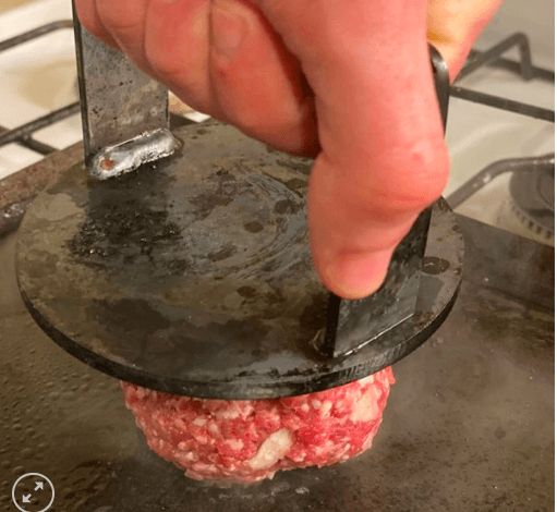 Smasher para hamburguesas
