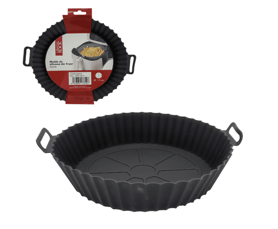 Molde redondo silicona Air Fryer