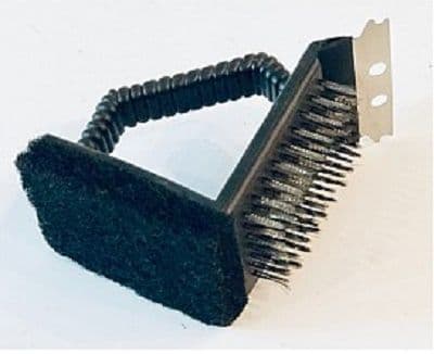 Cepillo parrilla compacto
