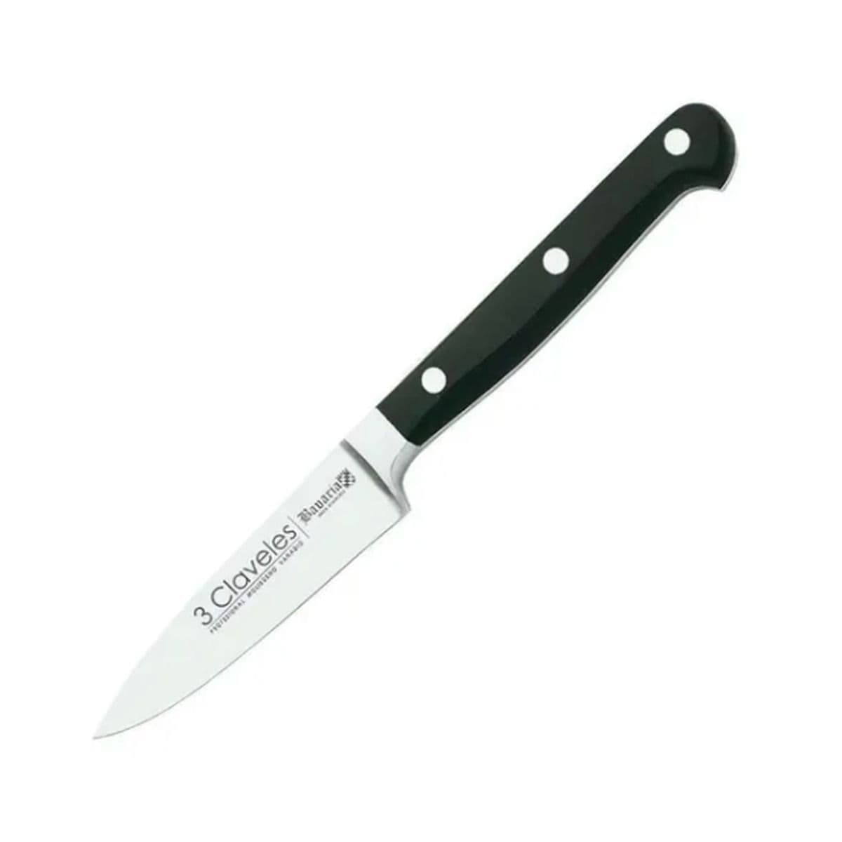 Cuchillo Santoku forjado babaria 3 claveles
