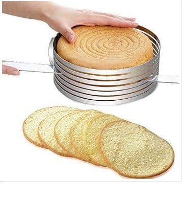 Cortador de biscochuelo con guias