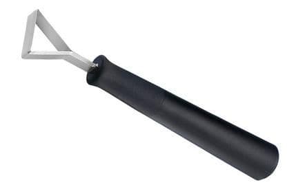 Cuchillo triangular para tallado