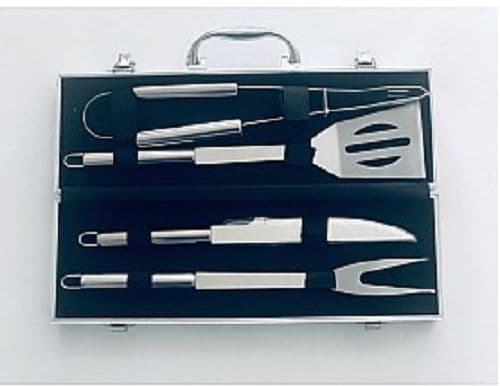 Set para parrilla en maletin