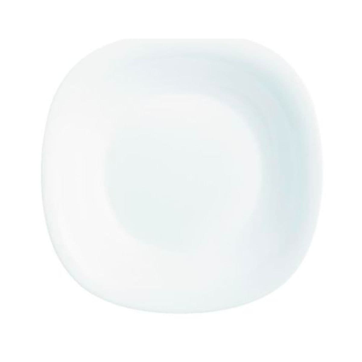 Plato postre Diwali ligth blanco