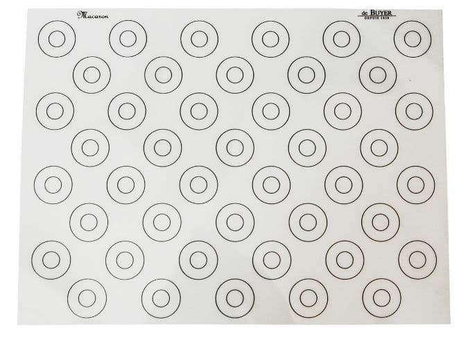 Plancha silicona para Macarron 60x40 De buyer