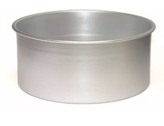 Molde redondo aluminio alto